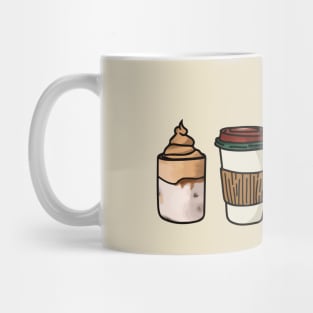 Coffee Christmas for Coffee Lover Cozy Holiday Xmas Combo Mug